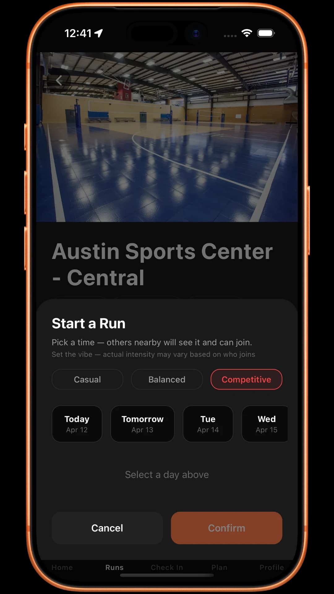 RunCheck - Start a run and set your level screen