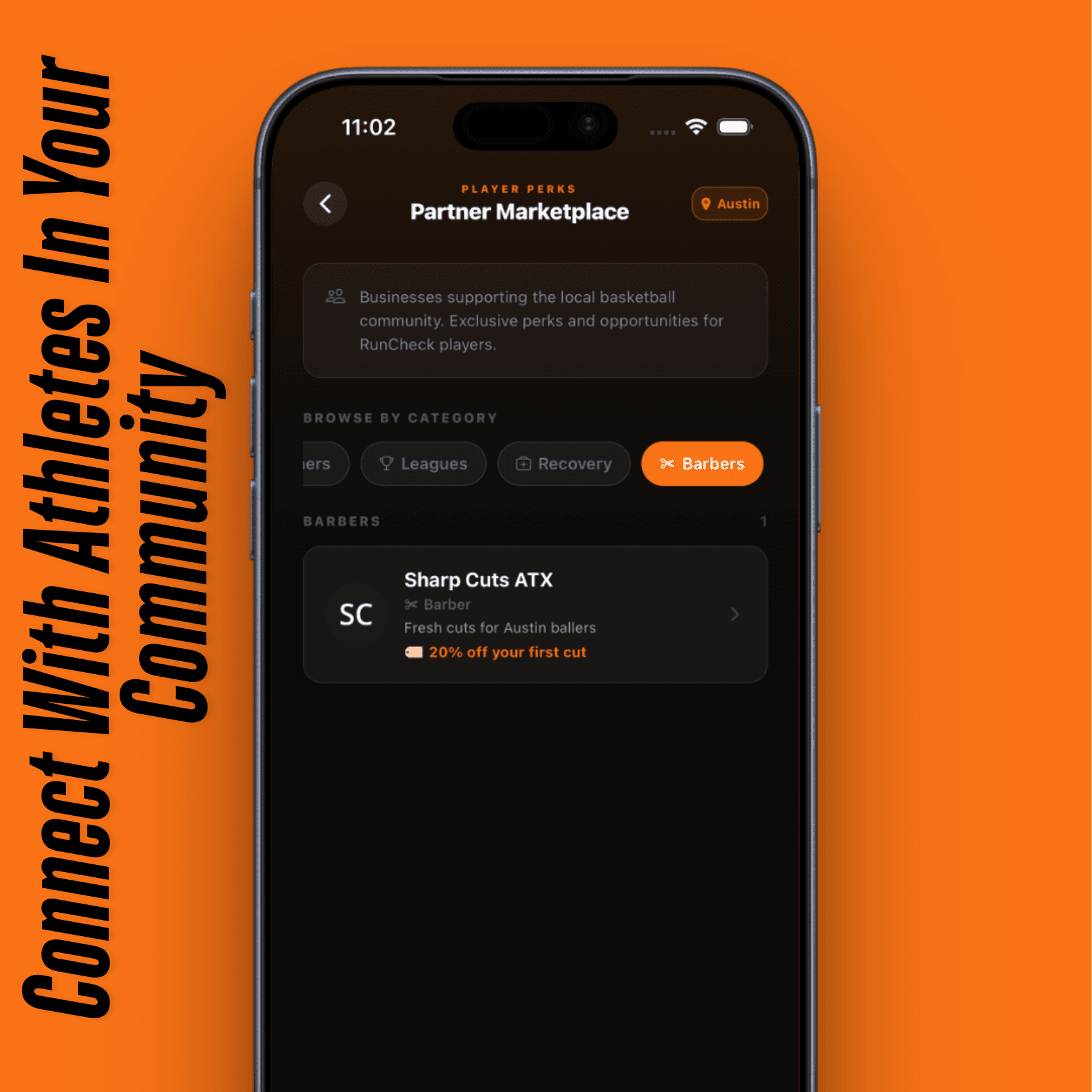 RunCheck Partner Marketplace category browse